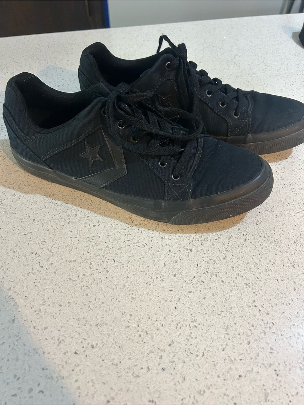 Converse Black Low-Profile Canvas Sneakers
